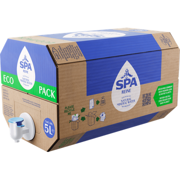 SPA REINE Natuurlijk Mineraalwater Eco Pack 5L