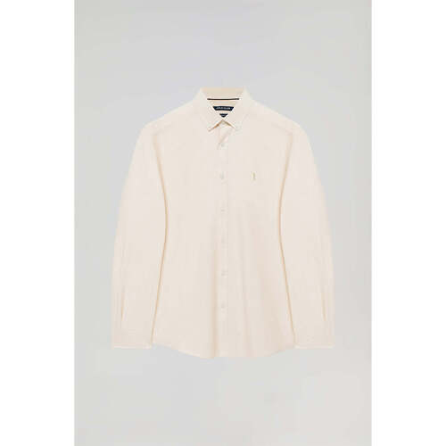 Polo Club - RIGBY GO SHIRT REG OXFORD Beige