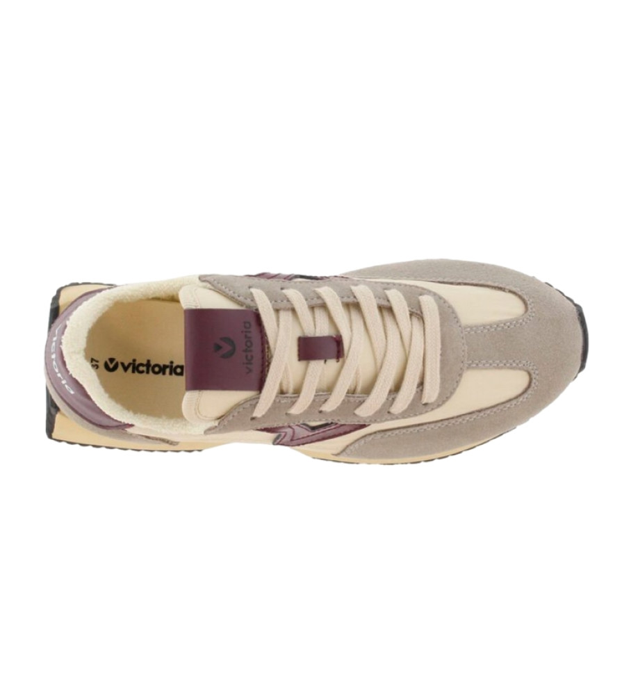 Tênis Victoria Cosmos Retro Multicolorido em Couro