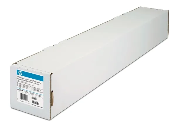 HP Everyday Adhesive Matte Polypropylene - Polypropylen (PP) - mat - selv-klæbende - 8.5 mil - Rulle (106,7 cm x 22,9 m) - 168 g/m² - 1 rulle(r) film (pakke med 2) - for DesignJet Z5600 PostScript, Z6 PostScript (44