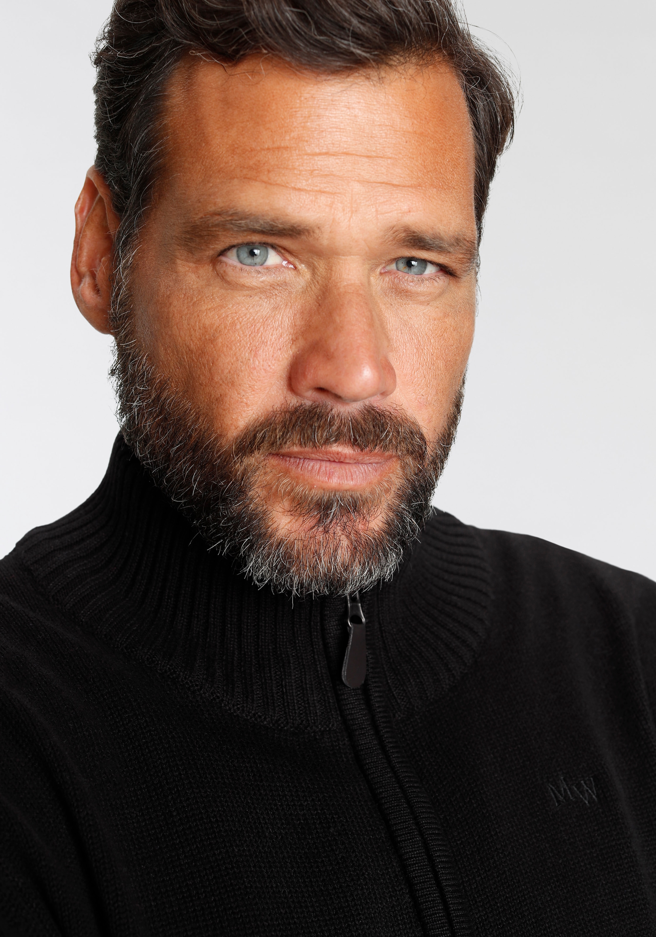 Man's World Strickjacke »neue Farben!« aus Baumwollmischung