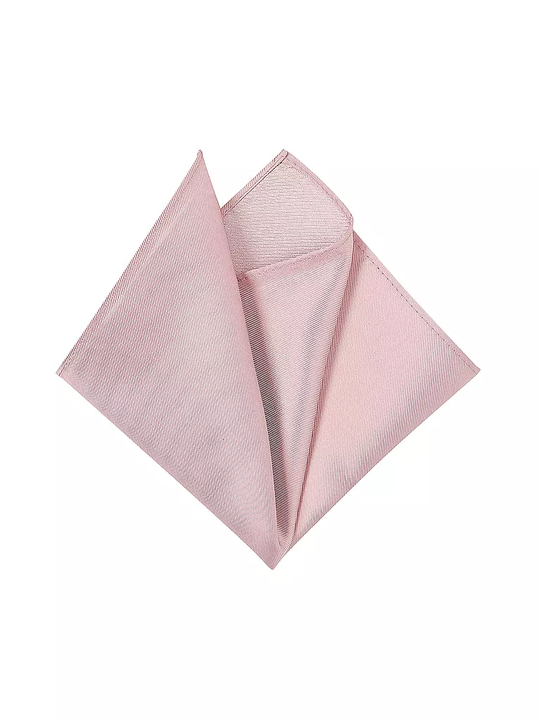SEIDENFALTER Stecktuch rosa