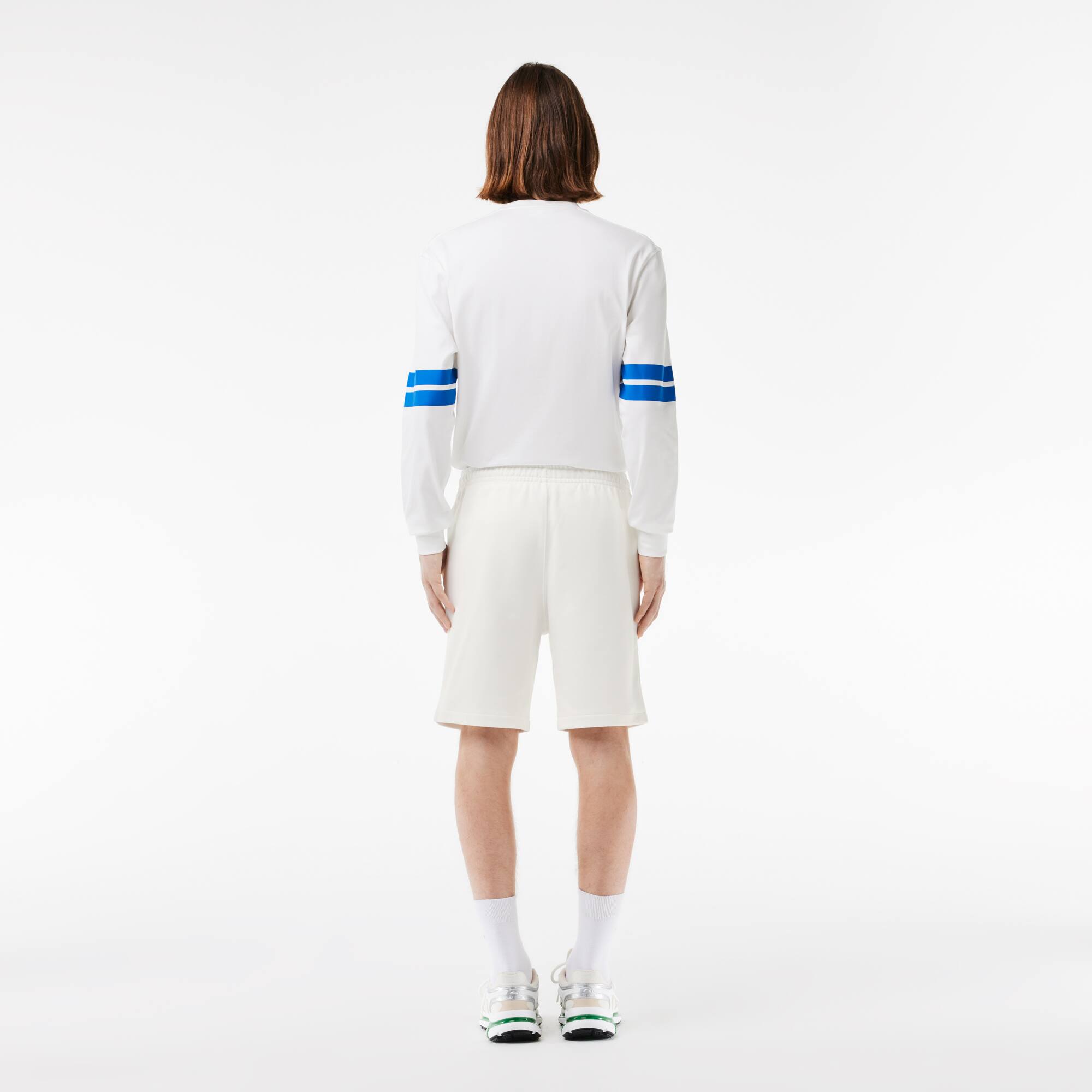 Jogging-Shorts mit LACOSTE-Aufdruck Bermudas - Weiss - Lacoste - Herren