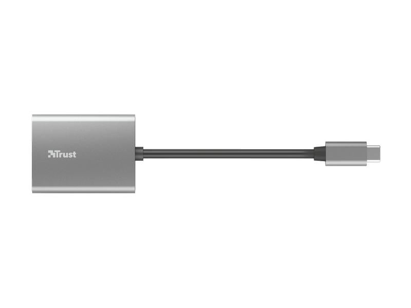 Trust Card Reader Extern Dalyx Schnelles USB-Kartenlesegerät aus Aluminium