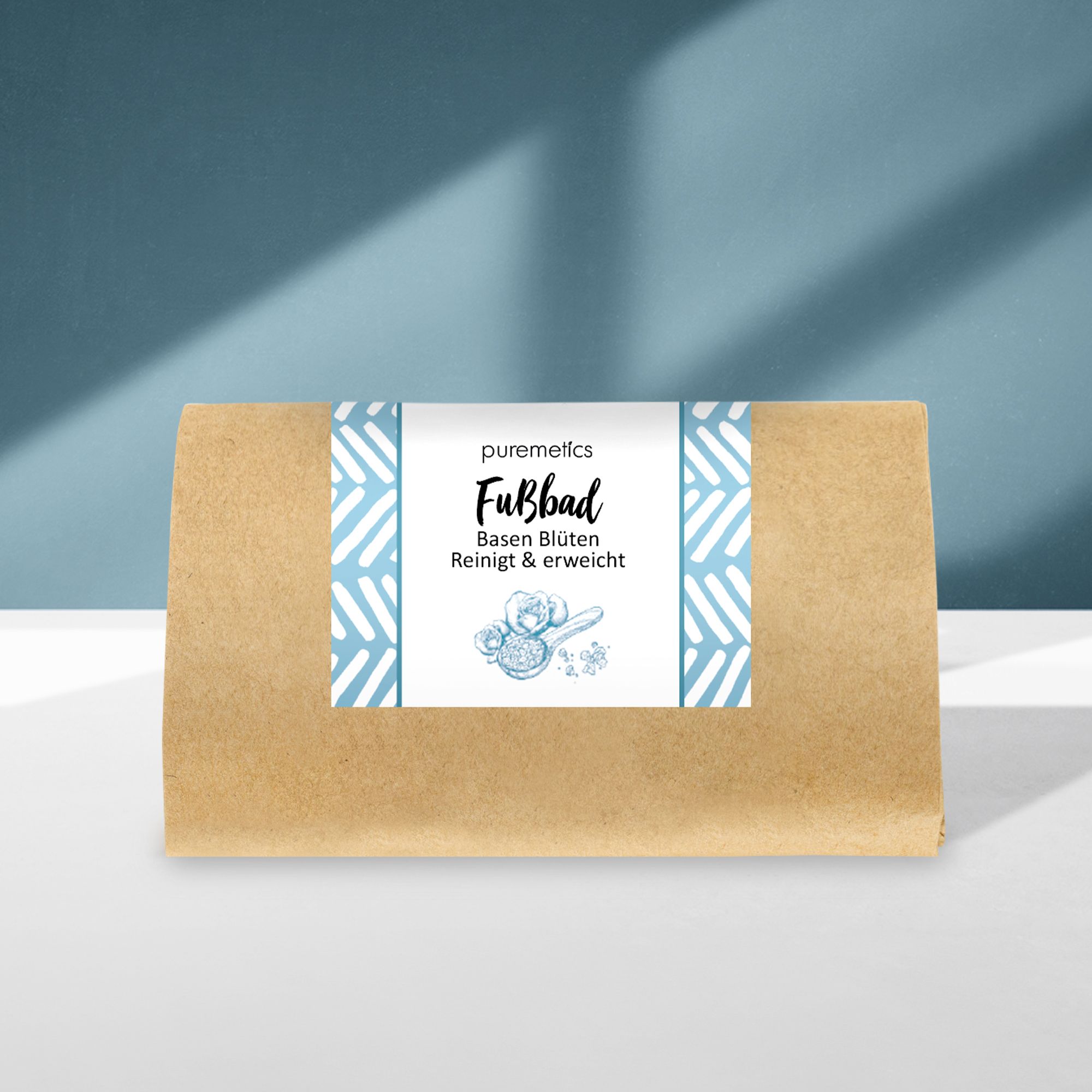 puremetics Fußbad 'Basen-Blüten'