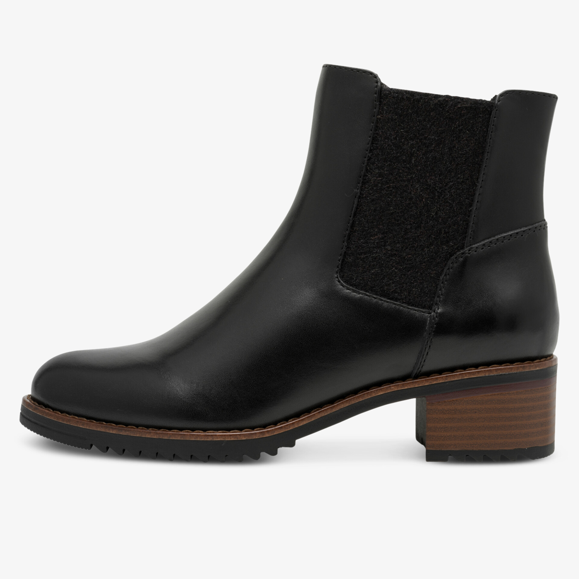 MARCO TOZZI Damen Chelsea Boots schwarz
