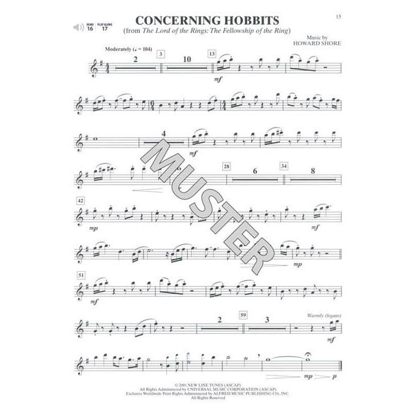 Alfred Music Publishing Top Hits from TV A-Sax