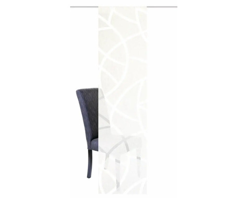 Schuifgordijn Cassé beige wit 60x245 cm