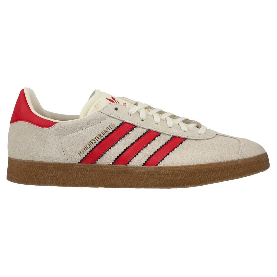 adidas Chaussures Gazelle Terrace Icons Manchester United - Blanc/Mufc Red/Noir
