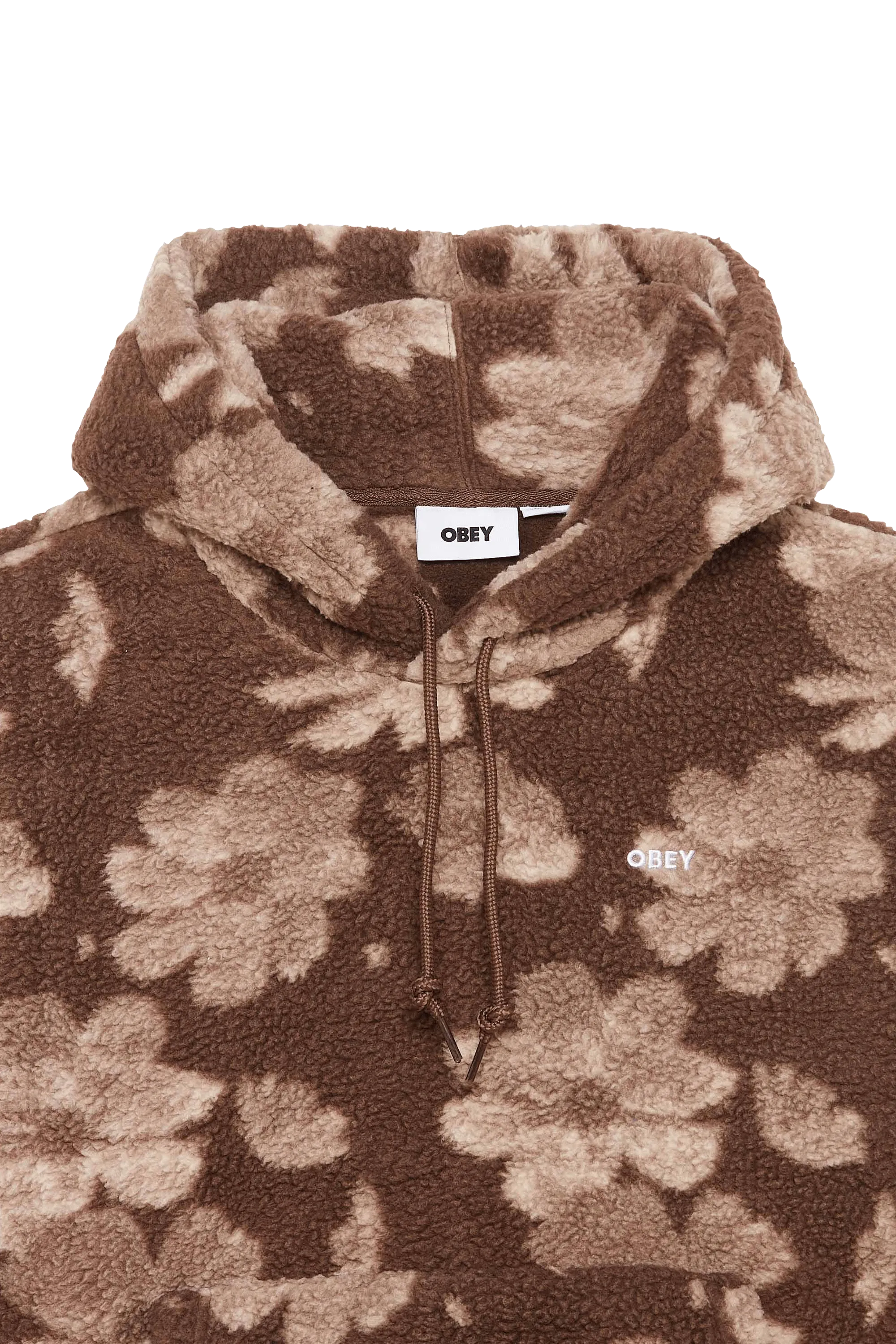 OBEY Hoodie OBEY SHAYLIN HOOD Marron