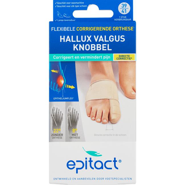Epitact Hallux Valgus Corrigerende Orthese 39-41