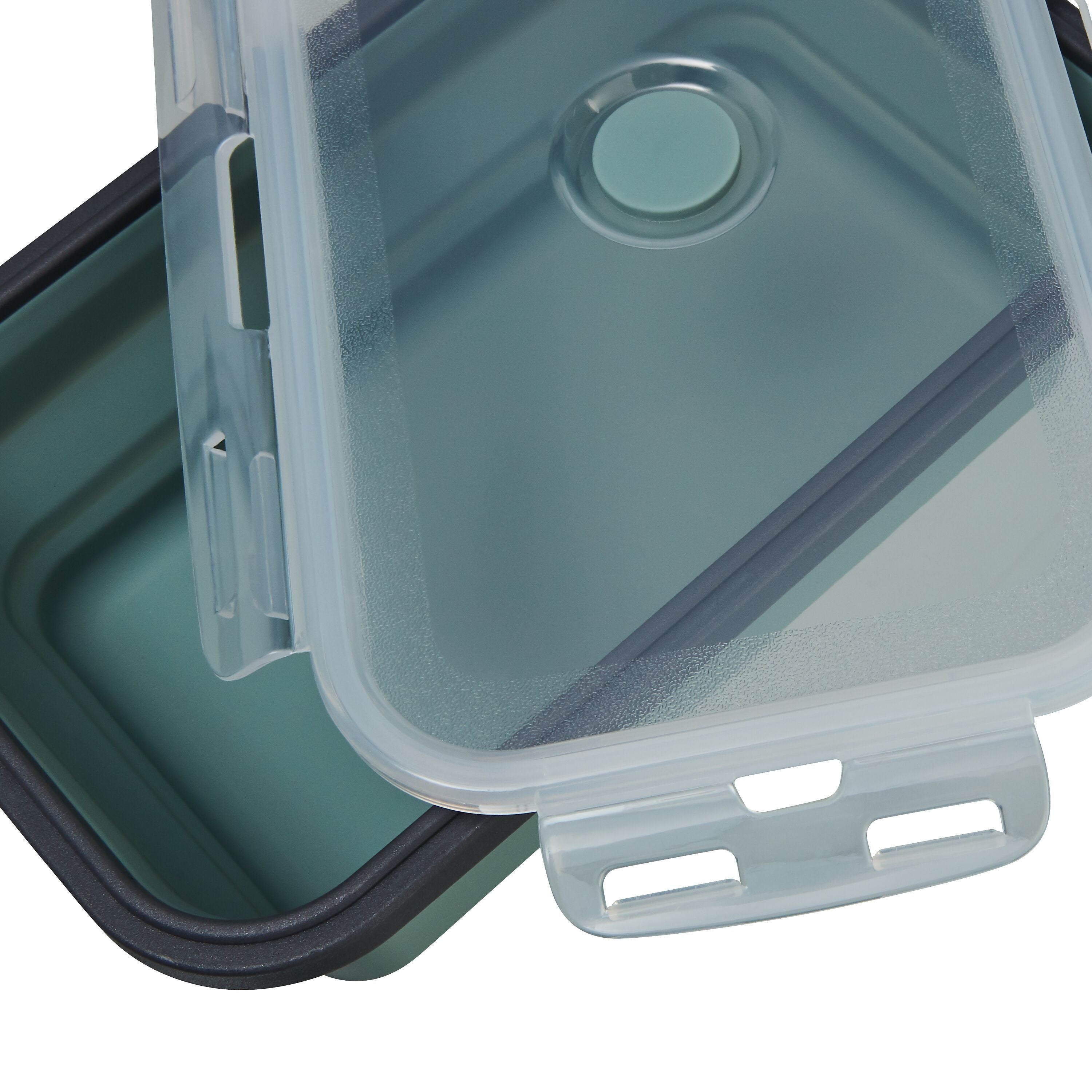 ADAMA Lunchbox - Mint / B: 21.5 cm x T: 13.5 cm x H: 3.0 cm