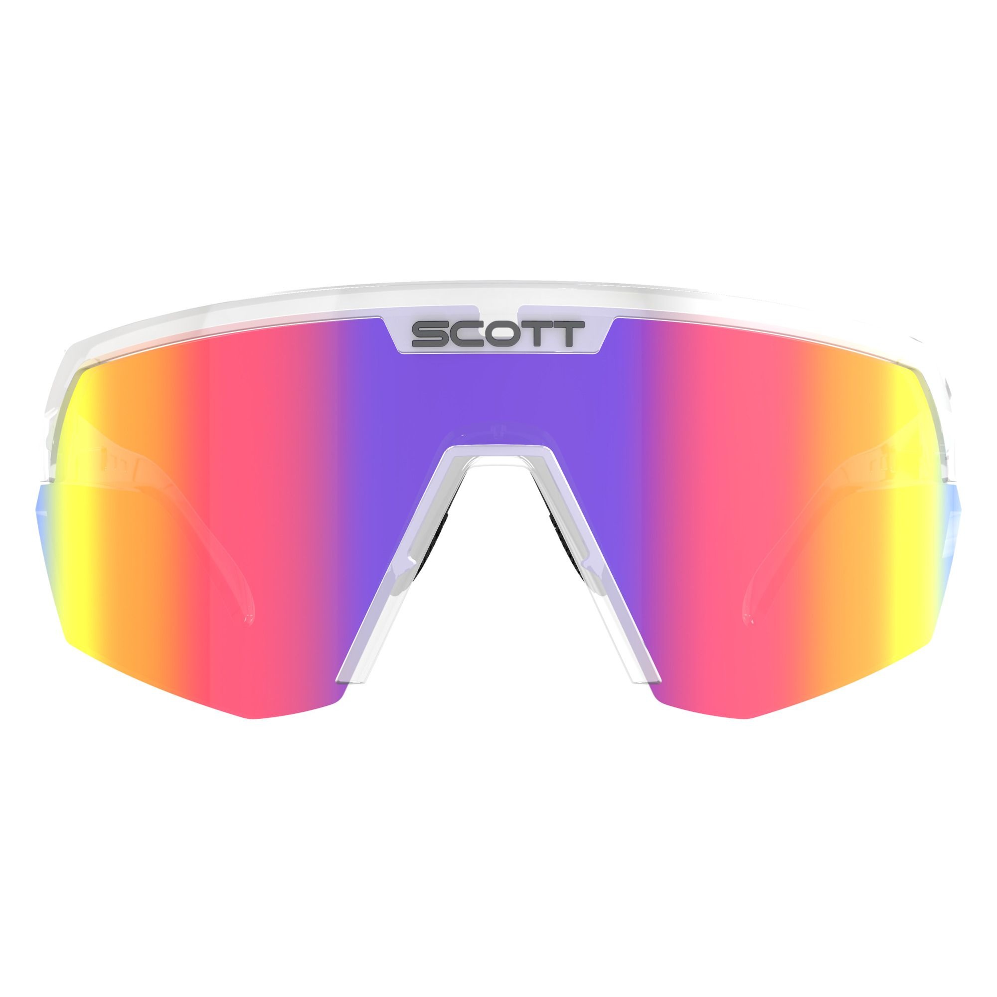 SCOTT Sport Shield cykelbriller translucent/teal chrome