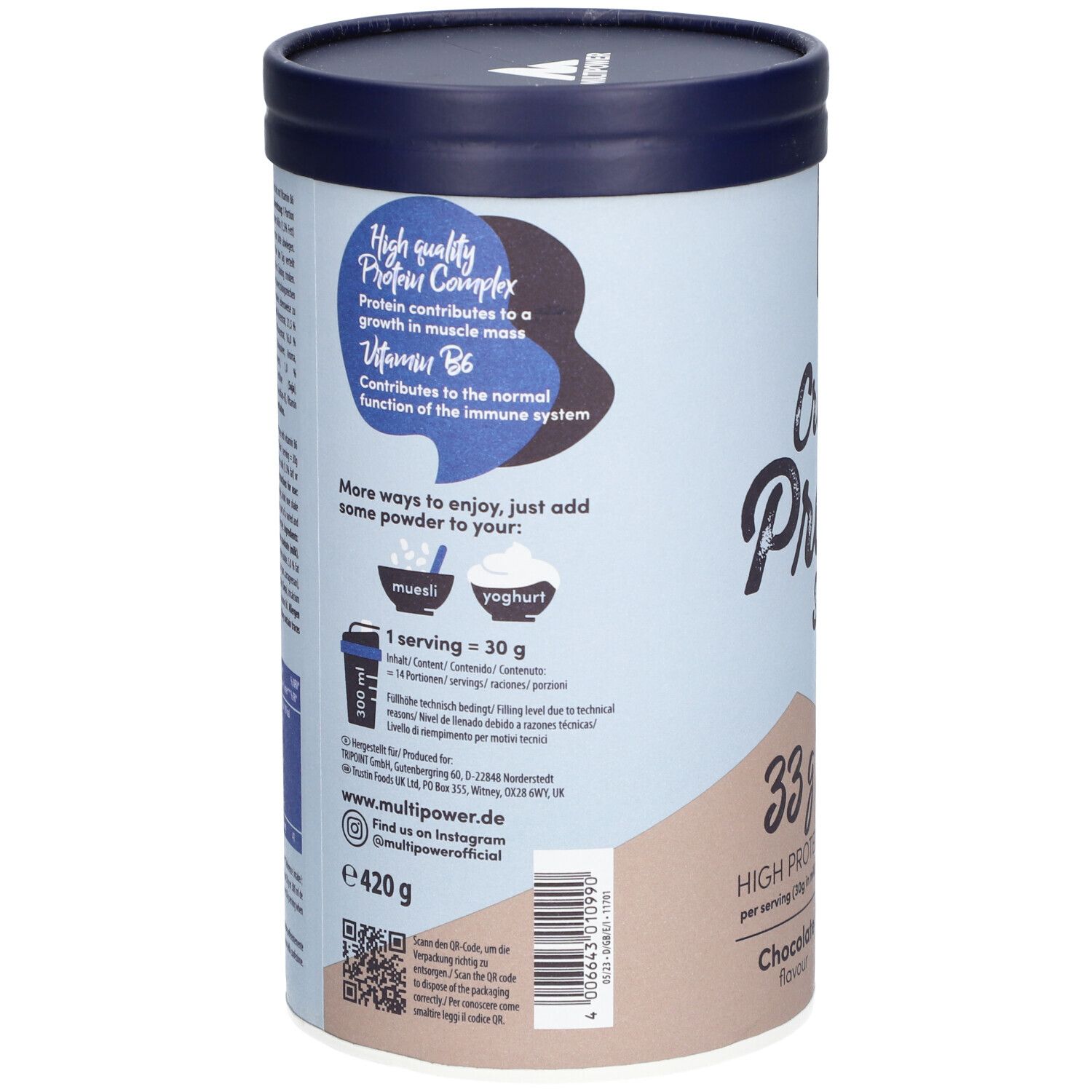 Multipower Creamy Protein Schokolade