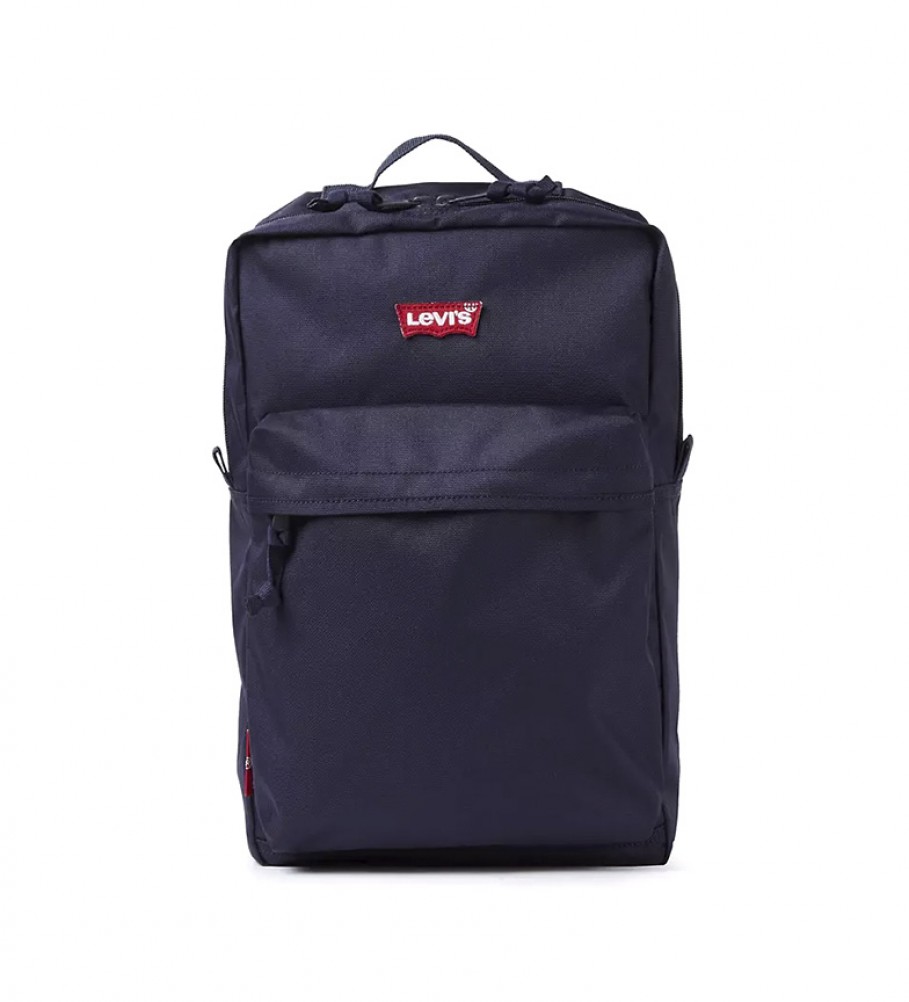 Mochila Levi's atualizada, modelo G, tamanho padrão, azul marinho - 41x26x13cm