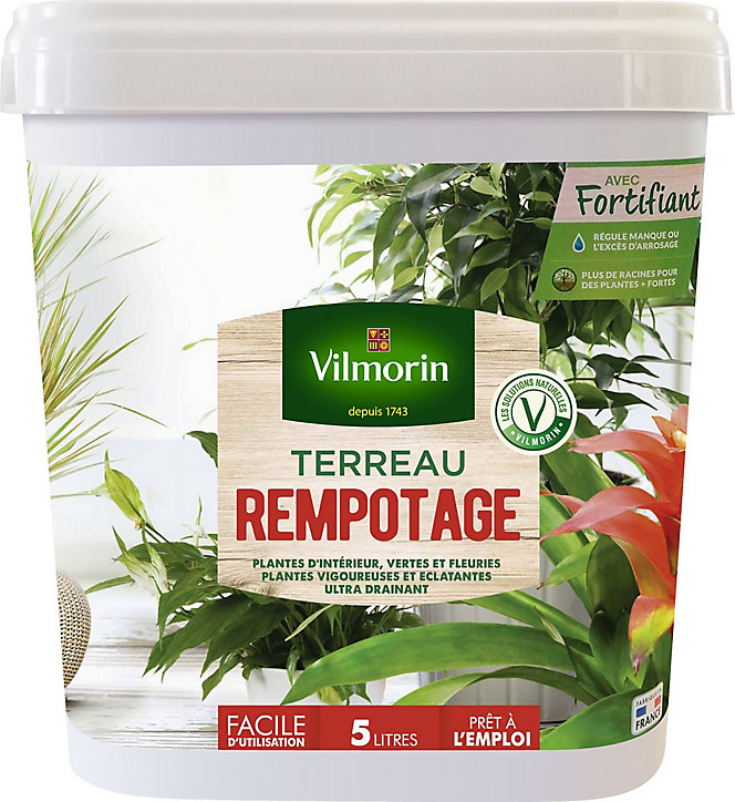 Terreau plantes intérieures Vilmorin 5L