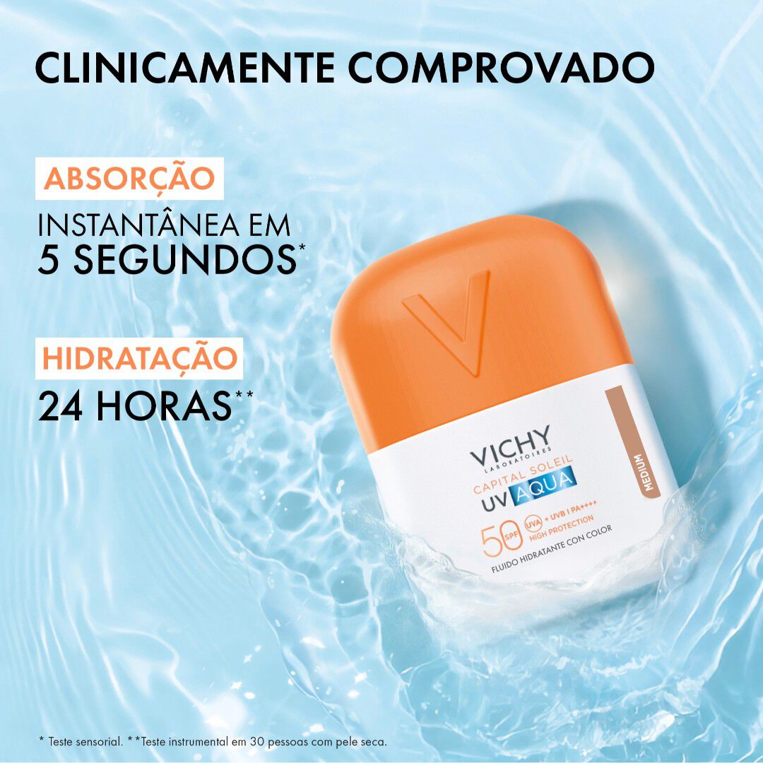 UV Aqua Diário SPF50 com Cor