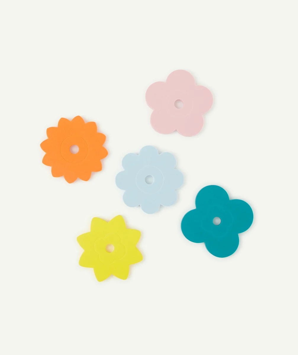 QUUTPUZZLE DE BAIN FLEURS