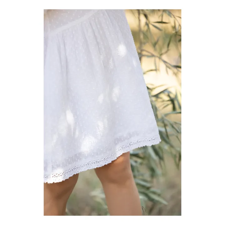 Tartine et Chocolat Robe Dentelle | Blanc
