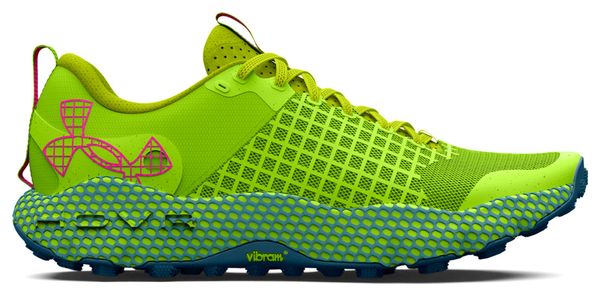 Chaussures de Trail Running Unisexe Under Armour HOVR Dark Sky Ridge Trail Vert Bleu