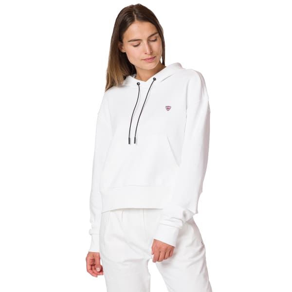 Sweatshirt ROSSIGNOL W ROSSI COMFY HOODIE WHITE