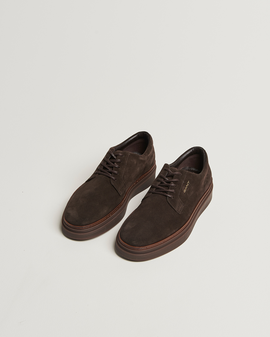 GANT Kinzoon Suede Derby Sneaker Espresso Brown