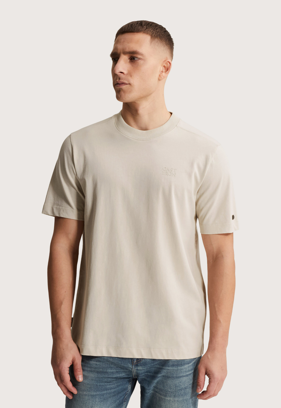Cast Iron Single Jersey T-shirt
