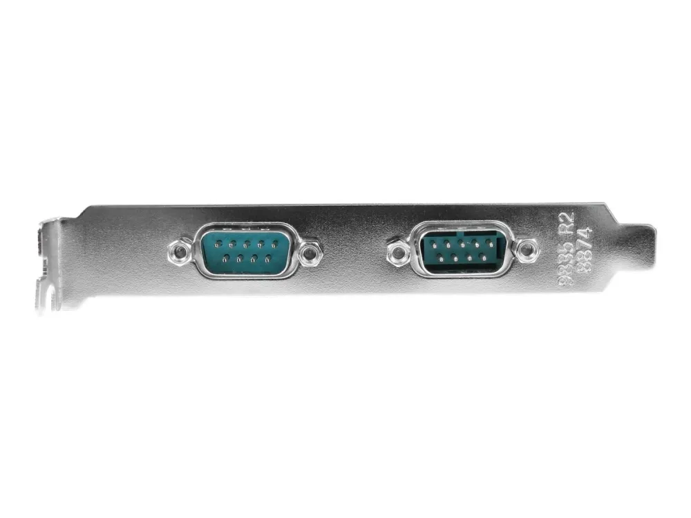 StarTech.com 2 Port Native PCI Express RS232 Serial Adapter Card with 16550 UART (PEX2S553) - Seriel adapter - PCIe lavprofil - RS-232 x 2 - for P/N: BNDTB10GI, BNDTB210GSFP, BNDTB310GNDP, BNDTB410GSFP, BNDTB4M2E1, BNDTBUSB3142