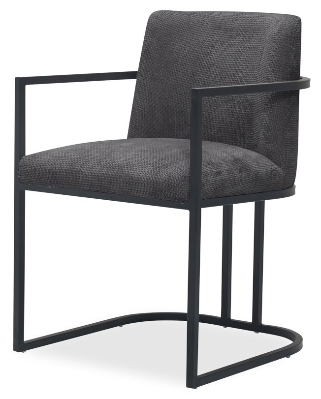 Eetkamerstoel Graphite Archi B55 x D60 x H83 cm