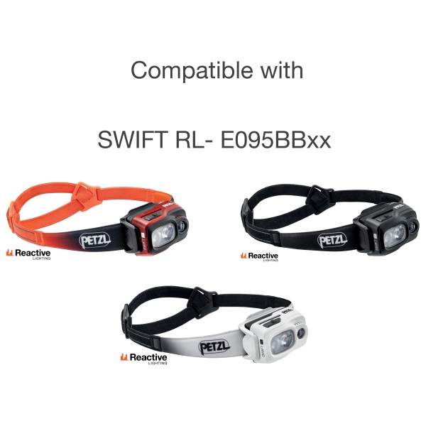 Petzl - Swift Rl Headband Classic - Bandeau pour lampe frontale