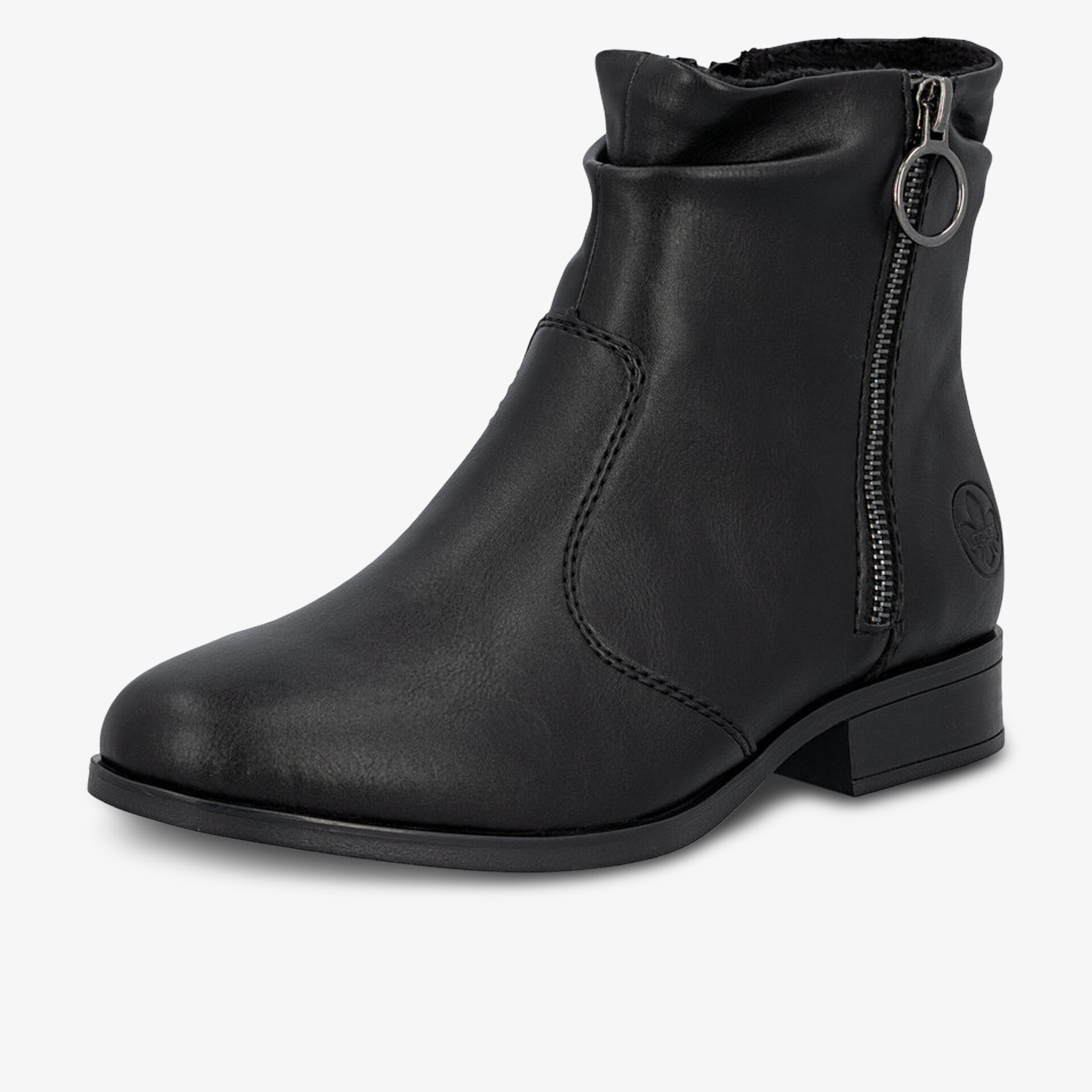 rieker Damen Klassische Stiefeletten schwarz