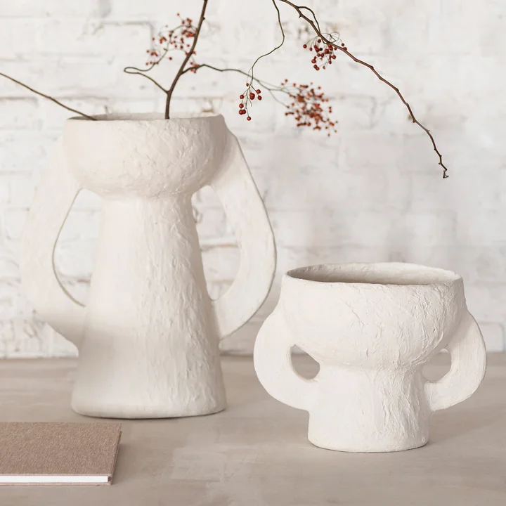 Serax - Earth Vase, Ø 16 x H 40 cm, beige