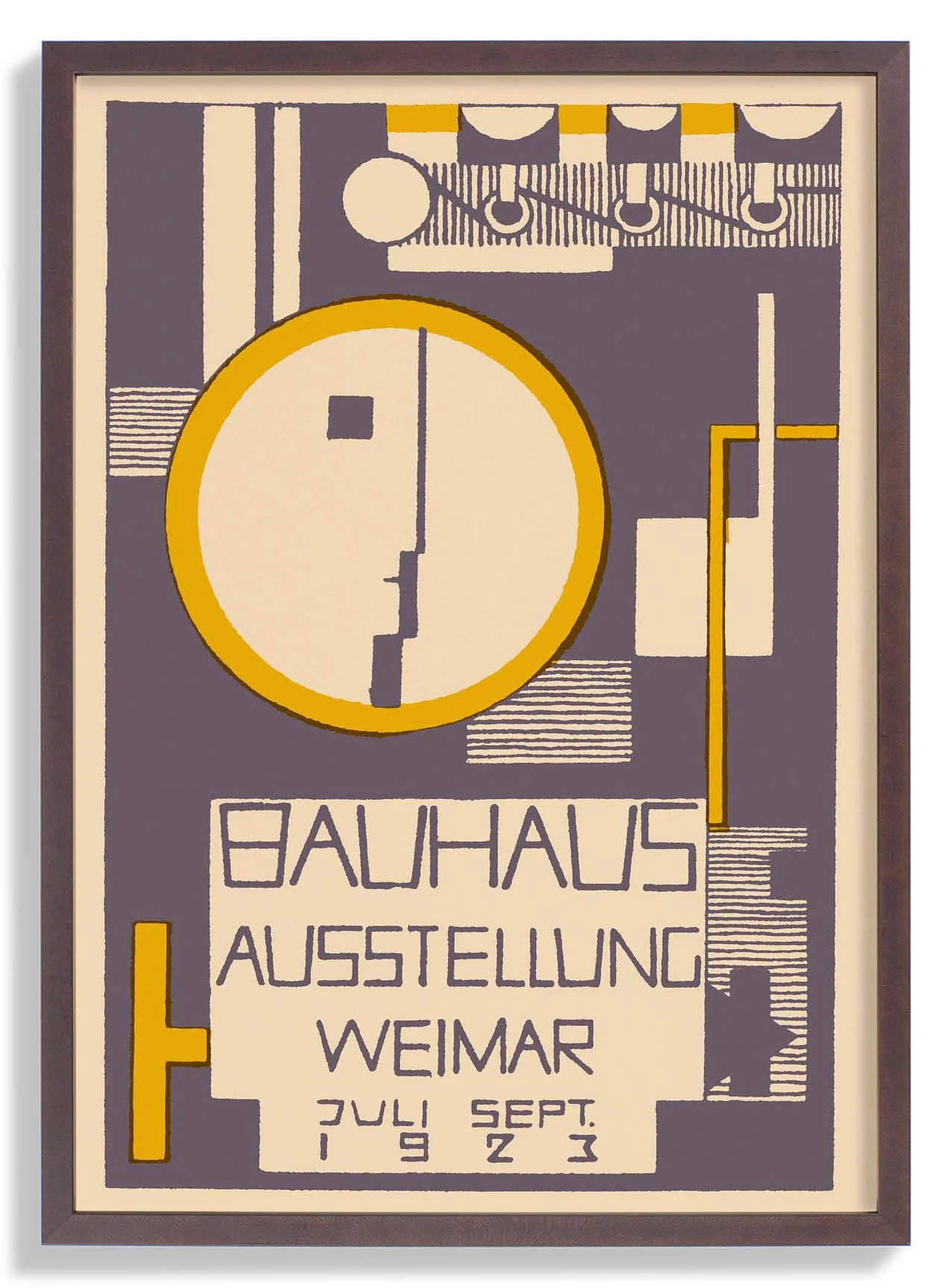 Bauhaus Ausstellung Weimar 1923 von Rudolf Baschant