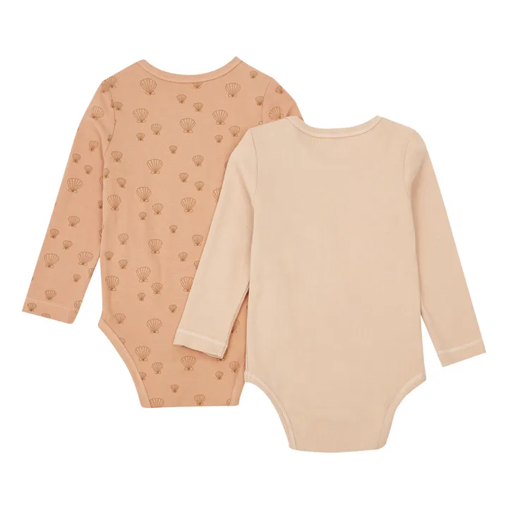 Liewood Lot 2 Bodies Coton Bio Yanni | Vieux Rose