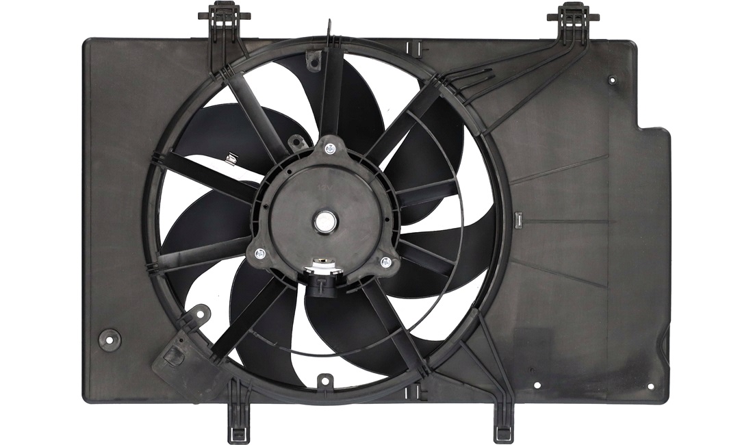 Ventilator, motorkøling