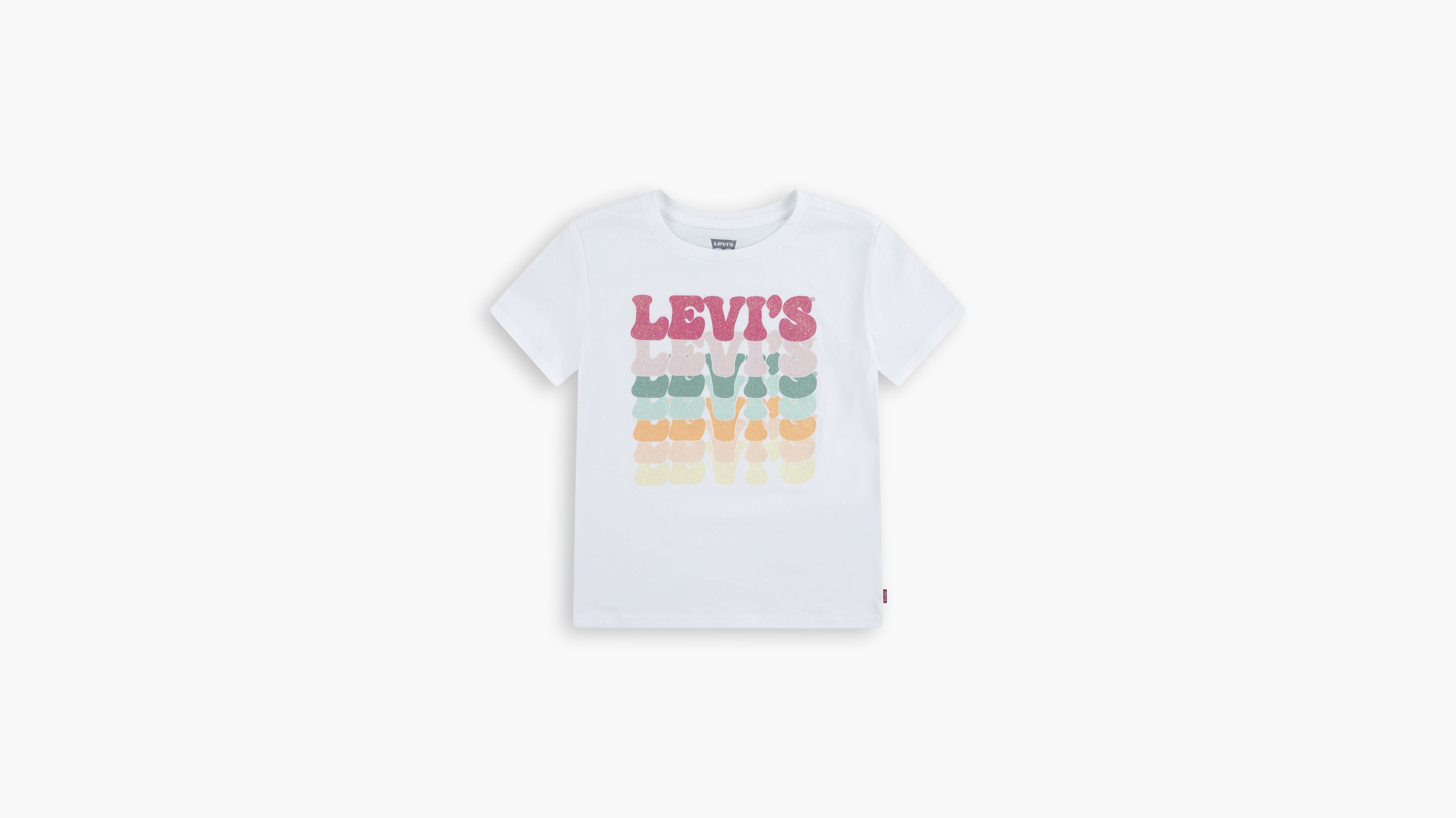 Enfant Levi's t-shirt coton bio rétro - Bright White - Blanc