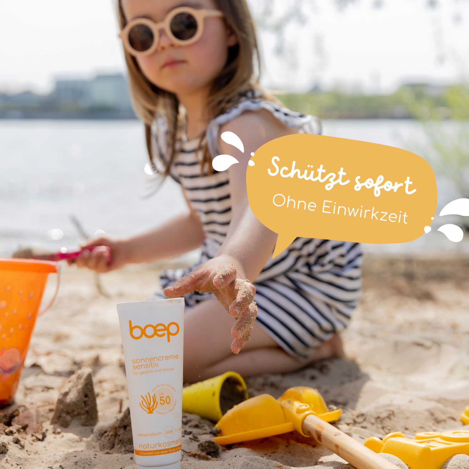 das boep Sonnencreme Sensitiv LSF 50