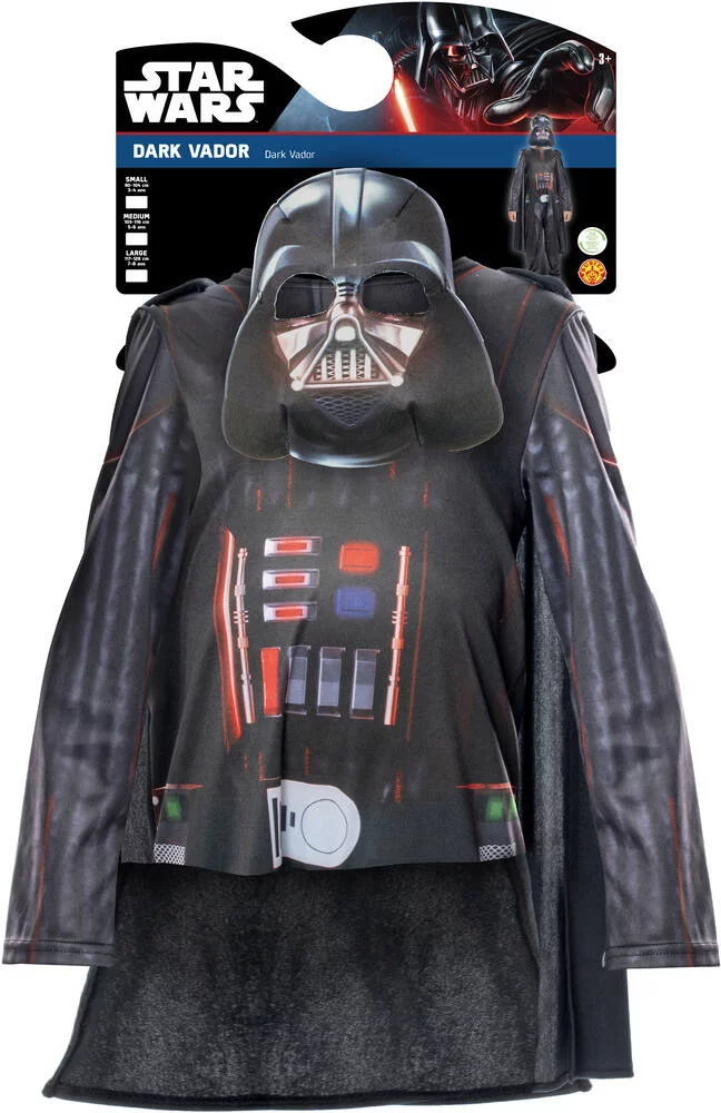 GREEN COLLECTION - DEGUISEMENT DARK VADOR TAILLE  5-6 ANS