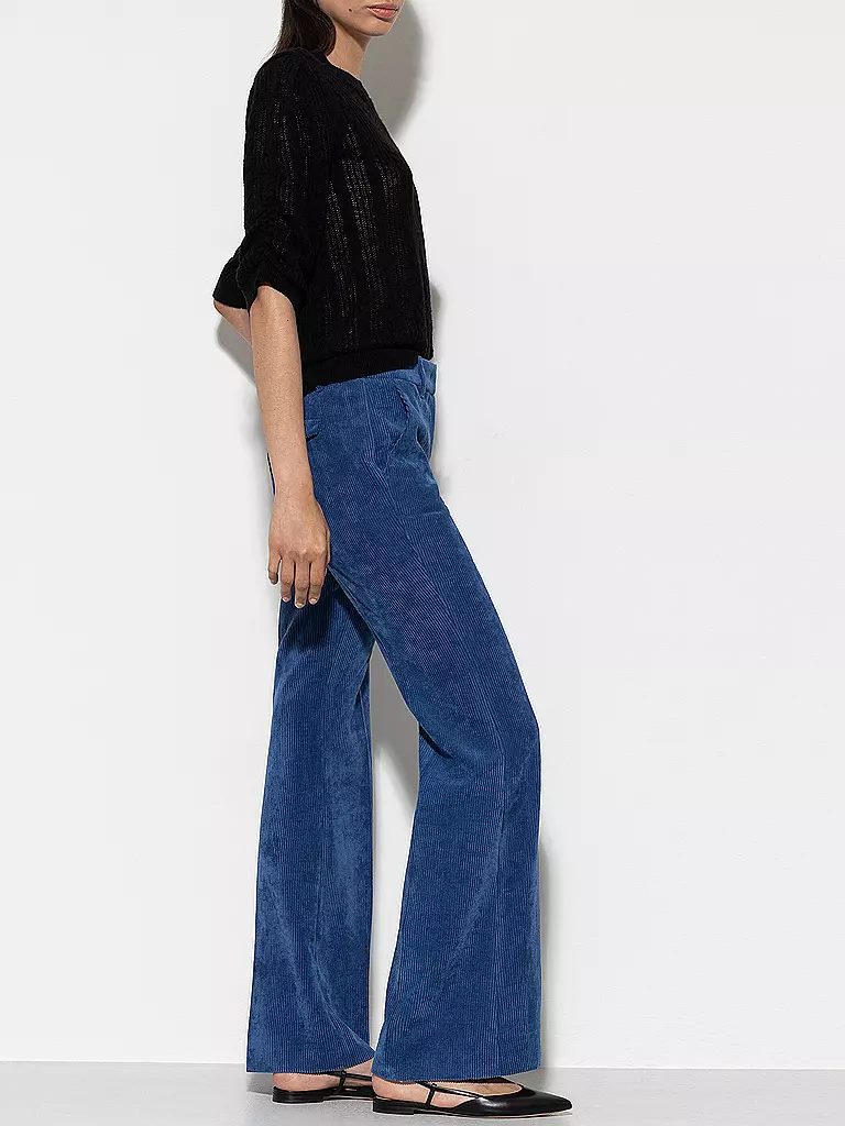 LUISA CERANO Cordhose  blau