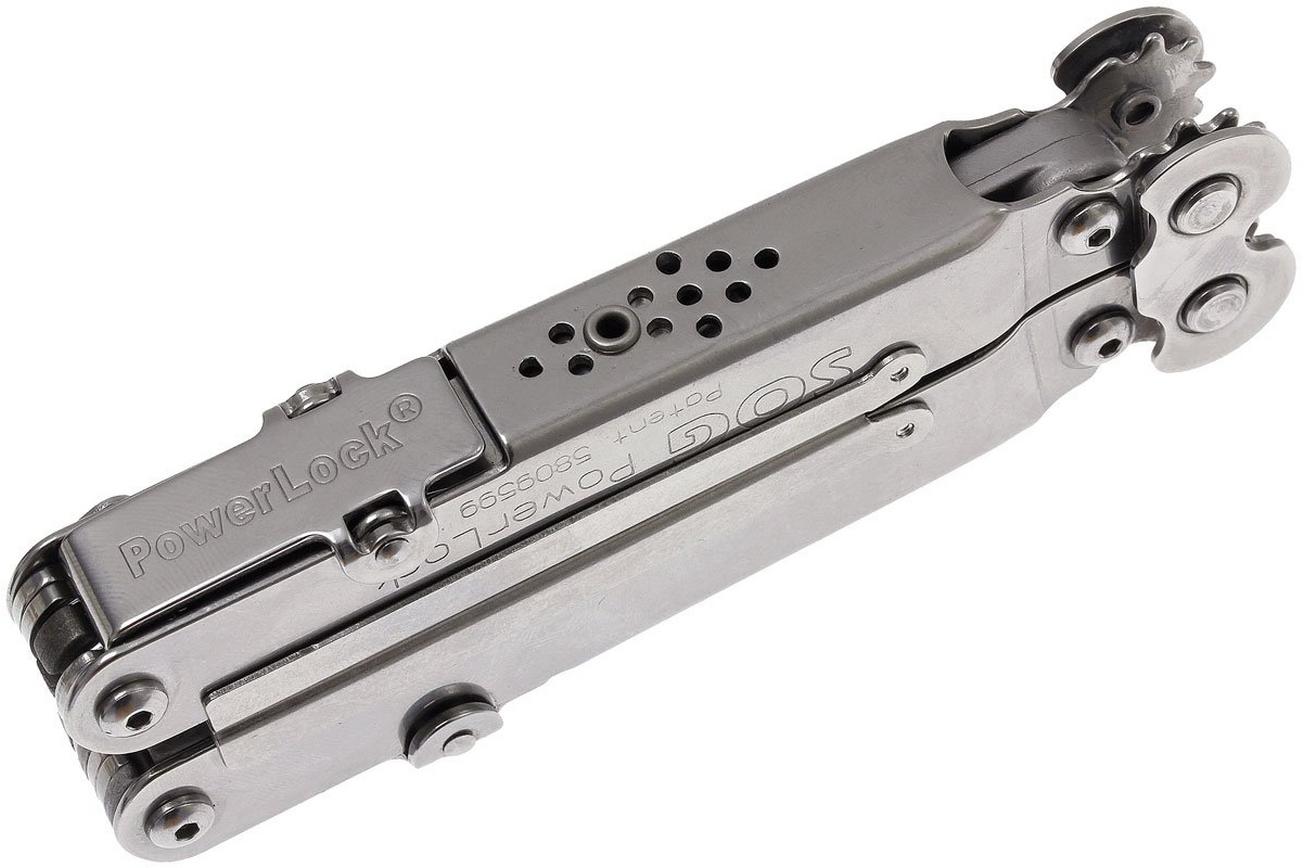 SOG Powerlock S60 multitool, zilver