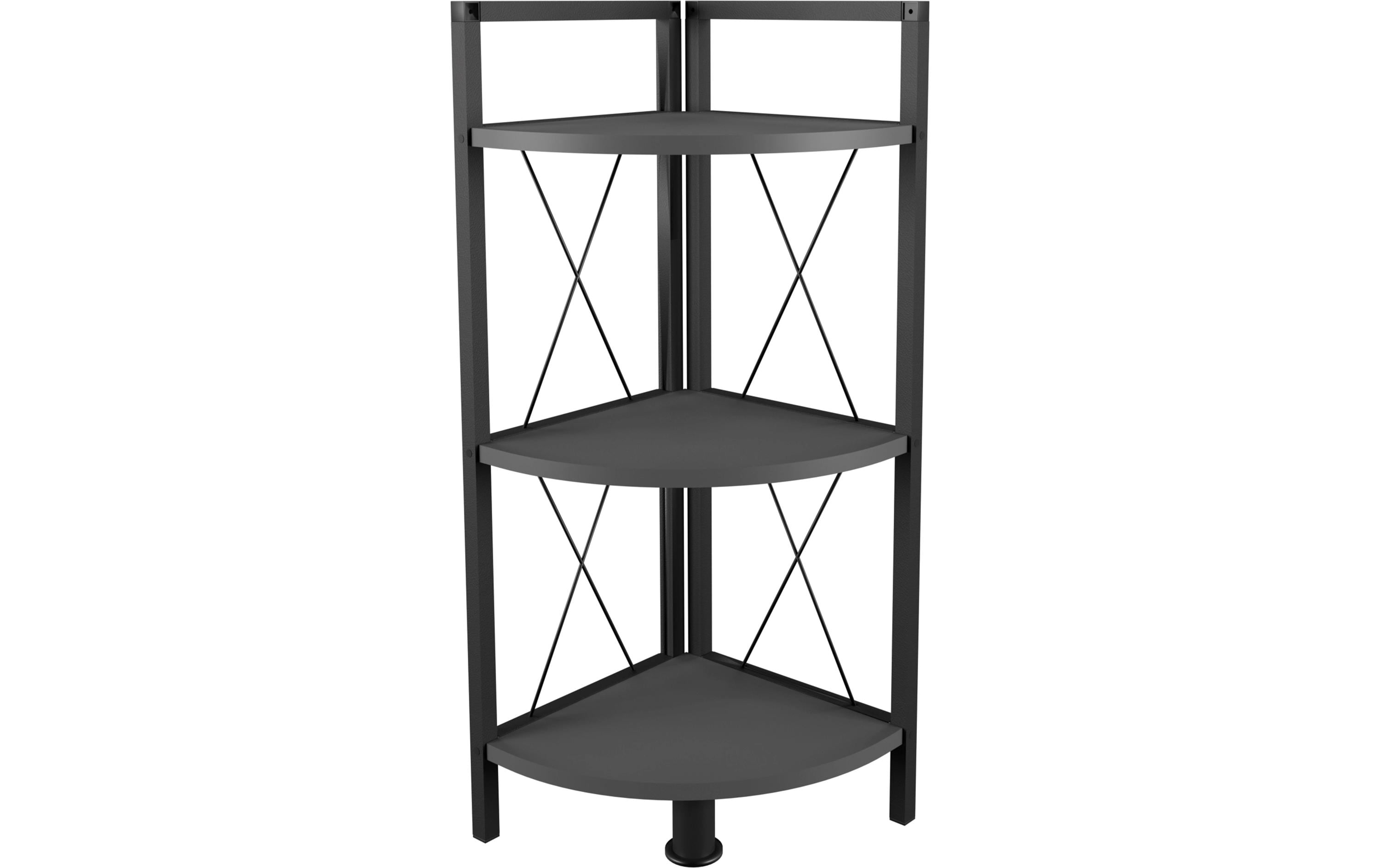 Regal Insasi 3 34 x 87 cm, AnthrazitModernes Eckregal