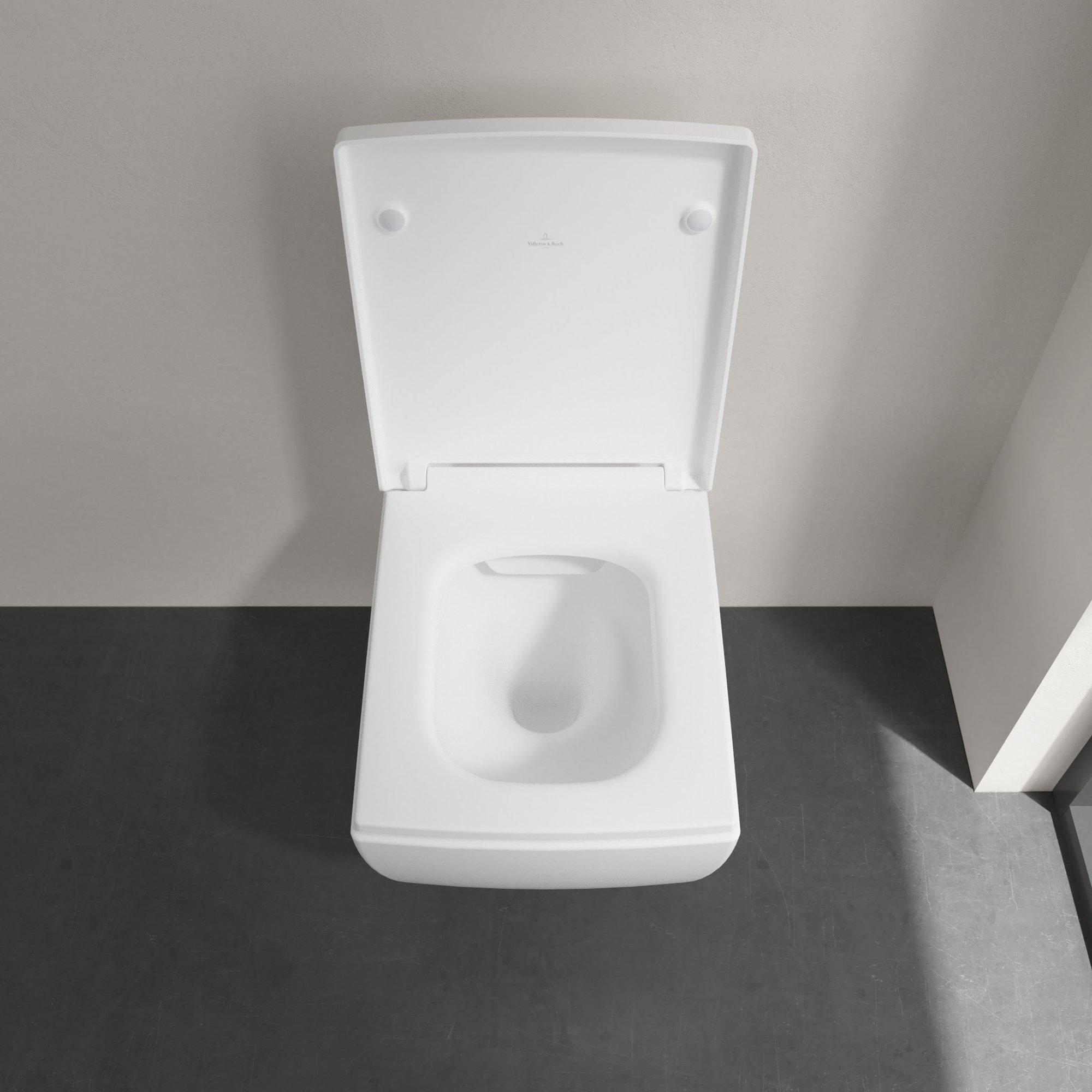 Villeroy & Boch Memento 2.0 softclose toiletzitting met quick release wit mat