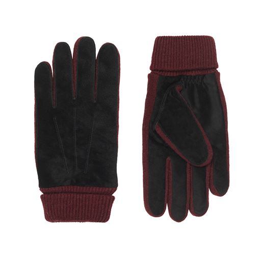 MJM Elliot Handsker, Sort/Bordeaux, L/XL