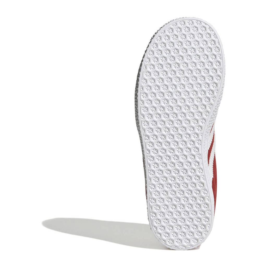 adidas Gazellesneakers rood/wit