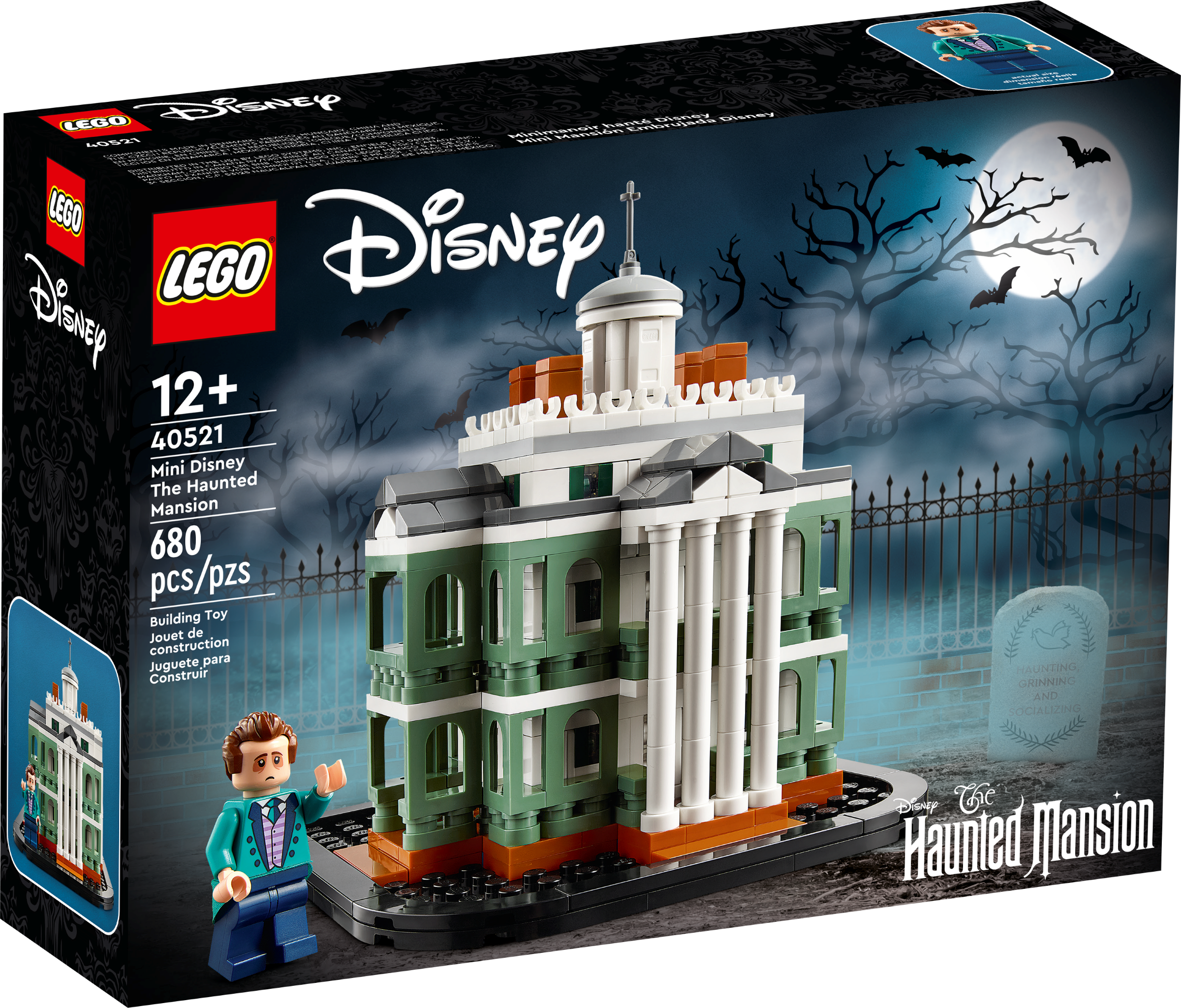 Mansão Mal-Assombrada em Miniatura da Disney 40521