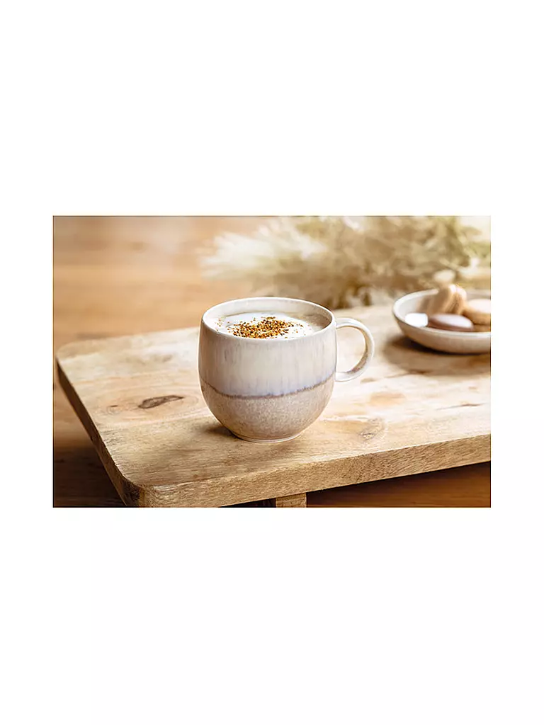 LIKE BY VILLEROY & BOCH Henkelbecher 0,37l Perlemor Sand beige