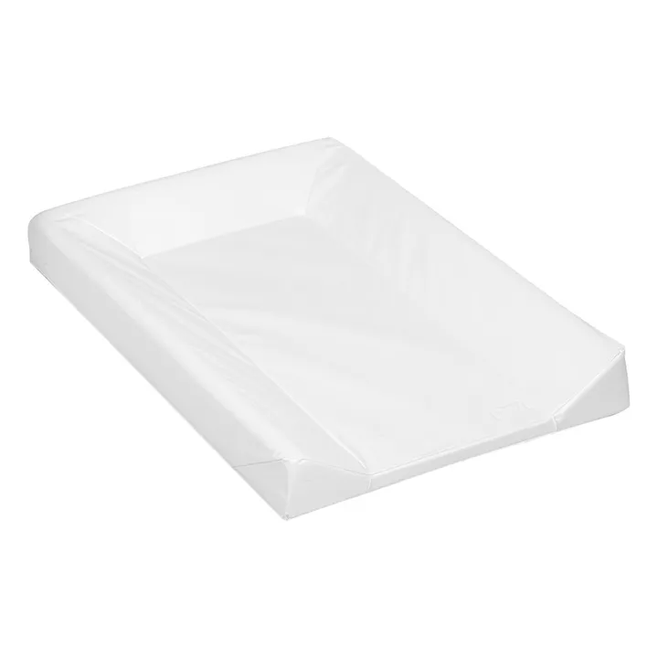 Quax Coussin à langer angles carrés 70x50 cm | Ecru