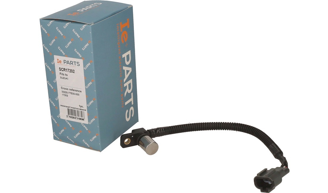 Impulsensor, krumtapaksel