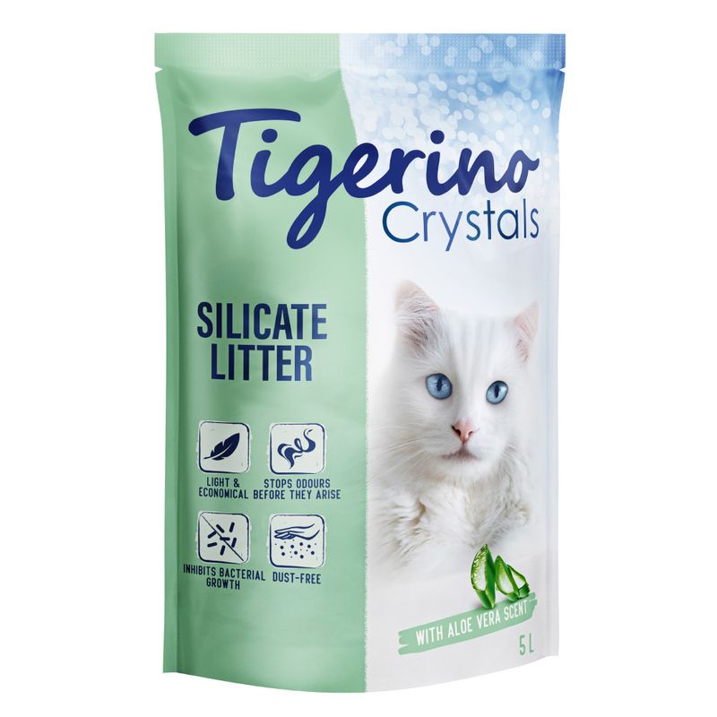 Litière Tigerino Crystals Aloe Vera