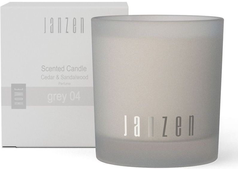JANZEN Scented Candle Grey 04